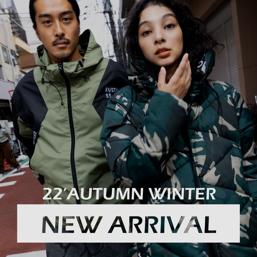 【2022A/W】RUSTY新作アイテムをCHECK！