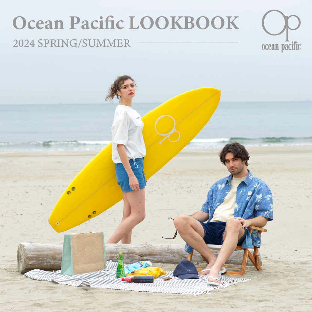 oceanpacific オーシャンパシフィック lookbook 新作 水陸両用　ハイブリッド　UV　ファミリー