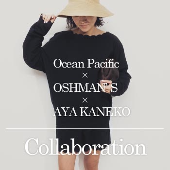 金子綾　ラッシュガード　コラボ　オーシャンパシフィック　OP