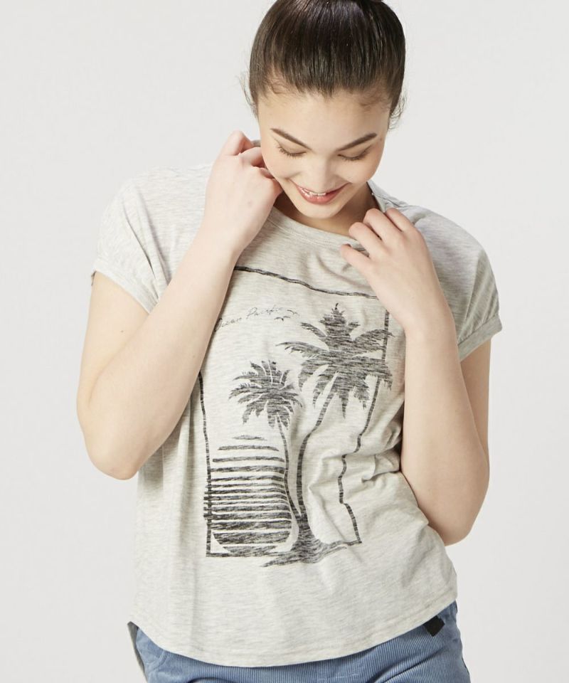 ocean pacific<br>レディース 半袖ＵＶＴシャツ | 耐塩素加工/UVカット