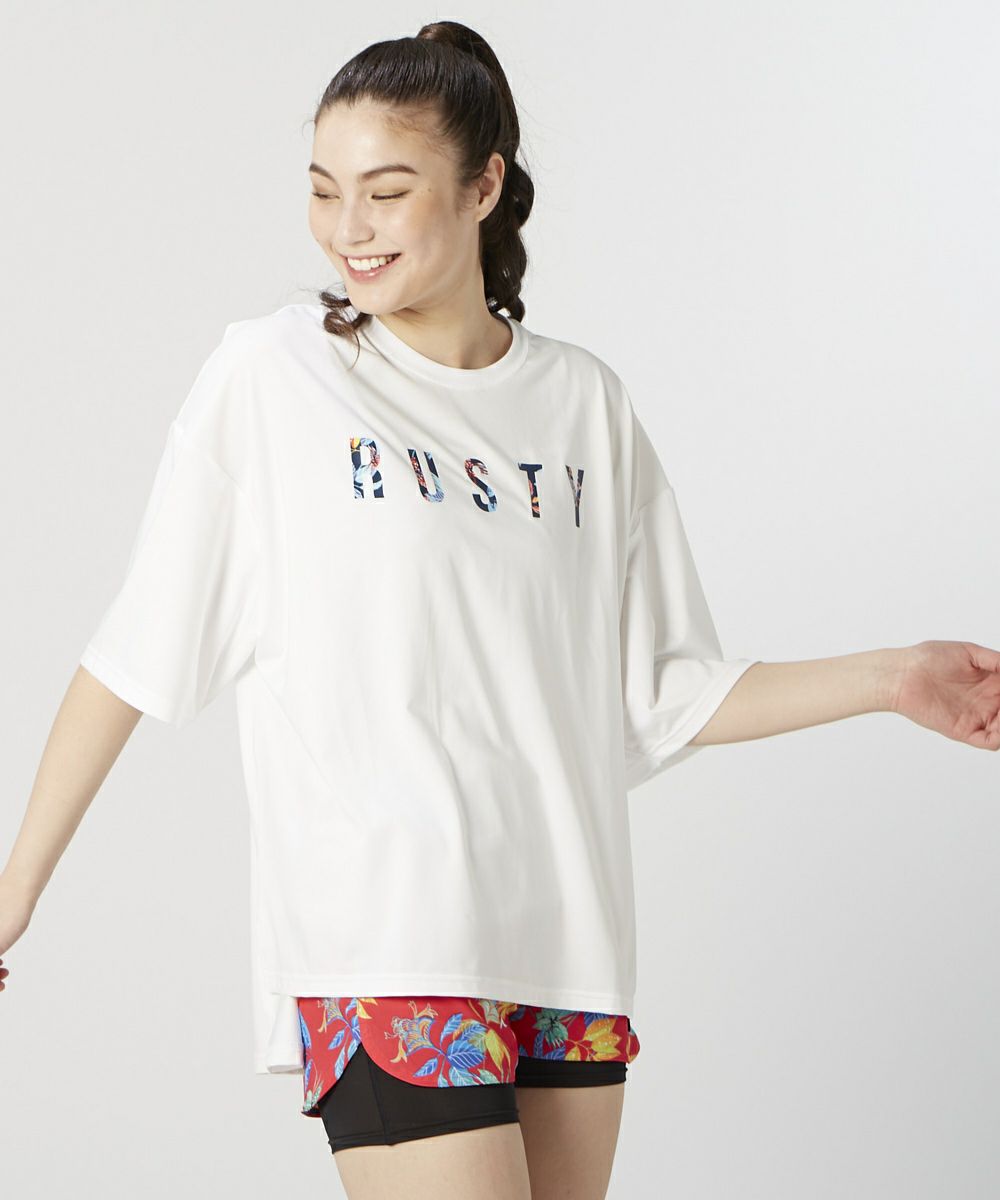 Rusty レディース ラッシュガード 半袖ｕｖｔシャツ Upf50 Oceanweb オーシャンウェブ 公式通販サイト