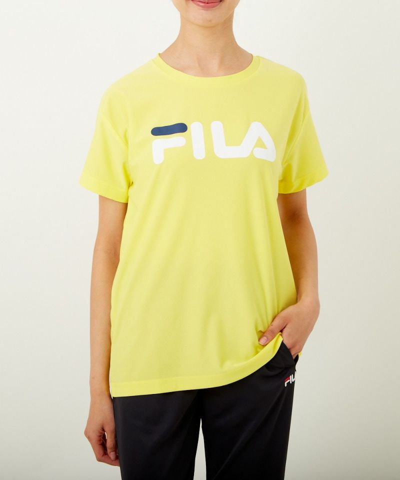 t-shirt fila jaune