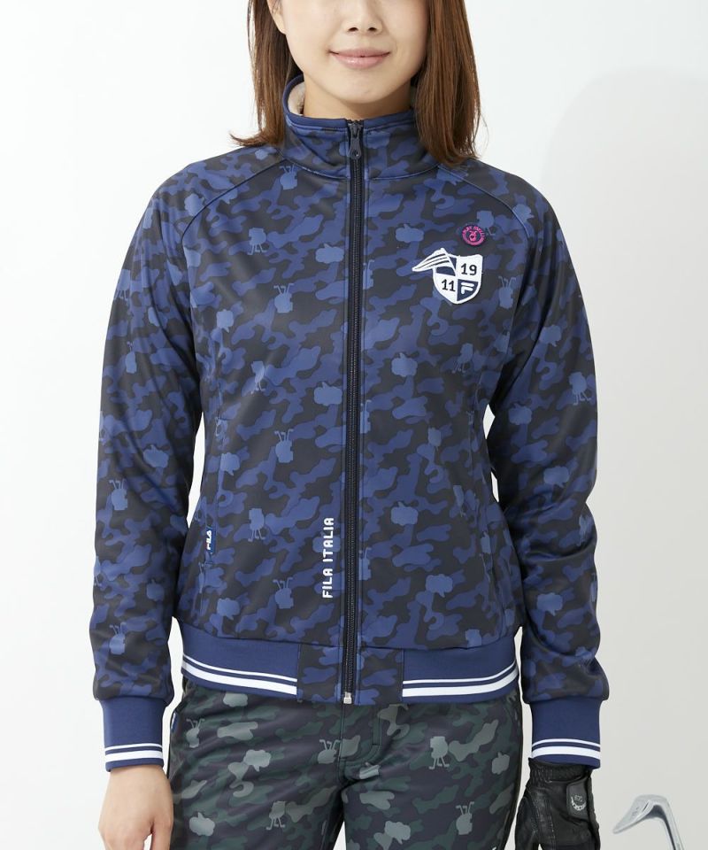FILA GOLF レディース ボンディングジャケット 防風/保温 FILA GOLF レディース ボンディングジャケット 防風/保温