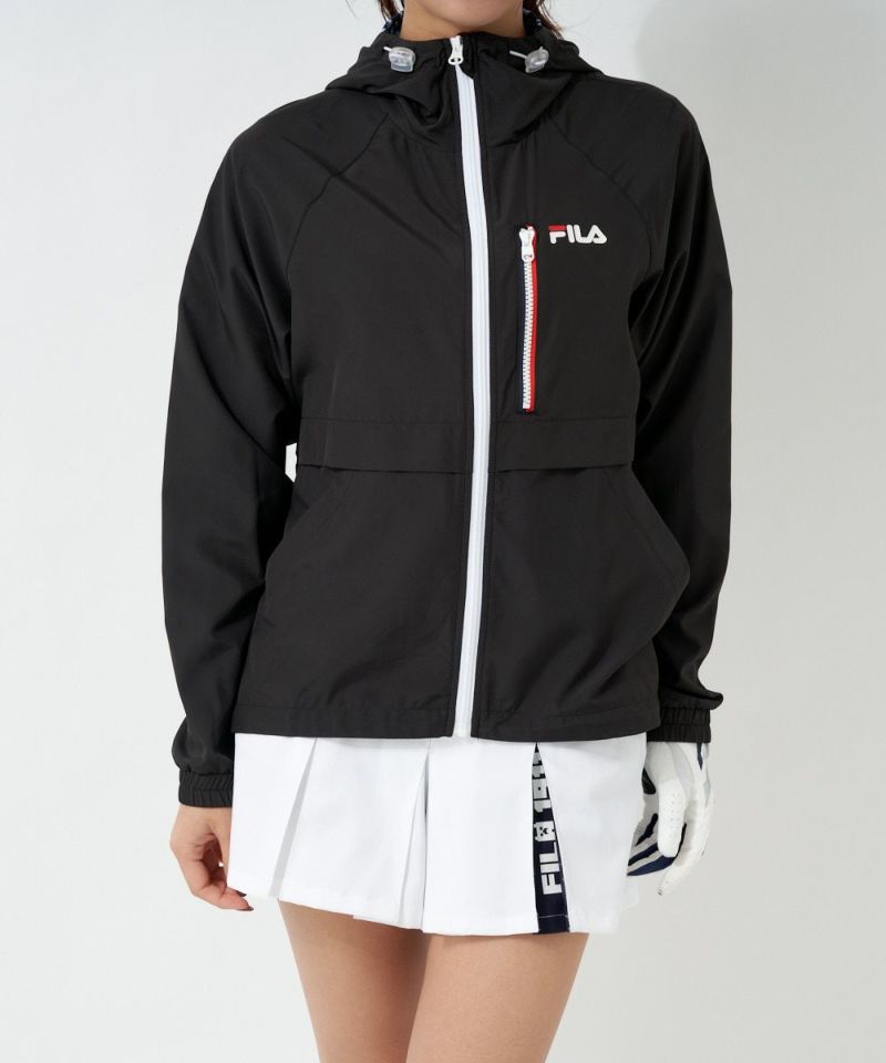 FILA GOLF レディース ポケッタブルジャケット｜撥水 / UV遮蔽率90％以上