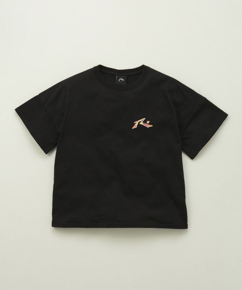 RUSTY<br>キッズ バックプリント半袖Tシャツ