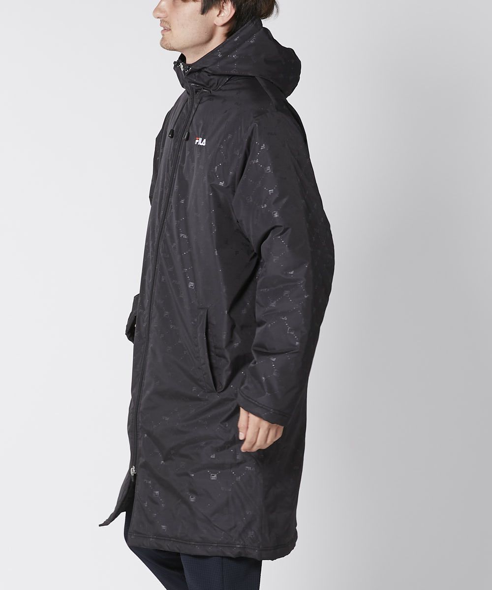 FILA メンズ タフタ中綿ベンチコート｜UV遮蔽率90％以上 / 保温 | OCEANweb（オーシャンウェブ）公式通販サイト