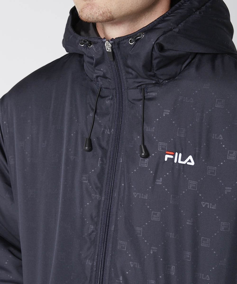 FILA メンズ タフタ中綿ベンチコート｜UV遮蔽率90％以上 / 保温 | OCEANweb（オーシャンウェブ）公式通販サイト