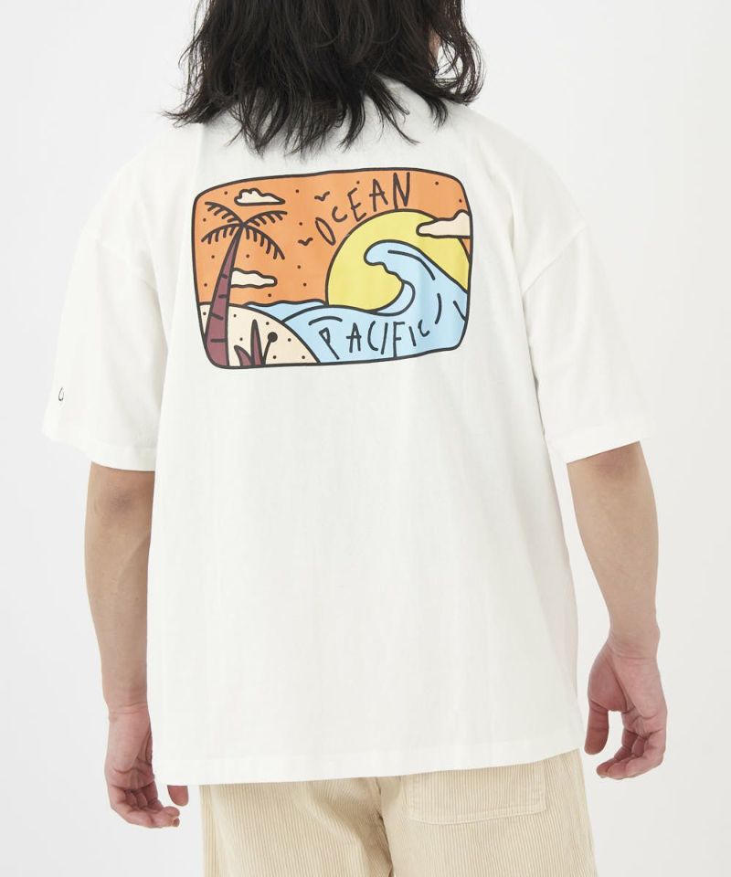 ocean pacificメンズ 半袖Tシャツ 吸水速乾/UVカット | OCEANweb