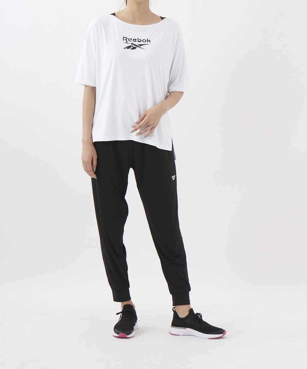 Reebok レディース 5分袖Tシャツ＋パンツ2点セット｜水陸両用