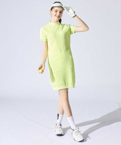 WEB限定》FILA GOLFレディース 【体のラインが出にくい】モック