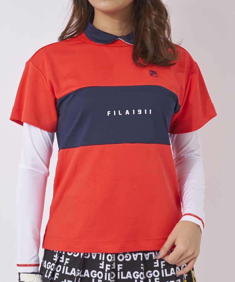 FILA GOLF フィラゴルフ ゴルフウェア 半袖 シャツ 長袖