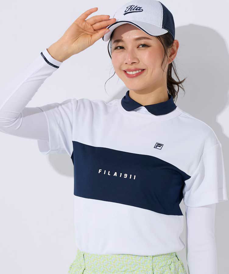 FILA GOLFレディース Tシャツ＋インナーセット｜吸汗速乾 / UV