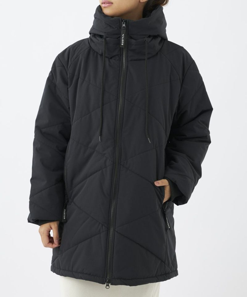 ラスティ レディース 中綿ジャケット アウター トップス カジュアルウェア 長袖 送料無料 RUSTY 952208 RUSTYレディース 中綿ジャケット | OCEANweb（オーシャンウェブ）公式