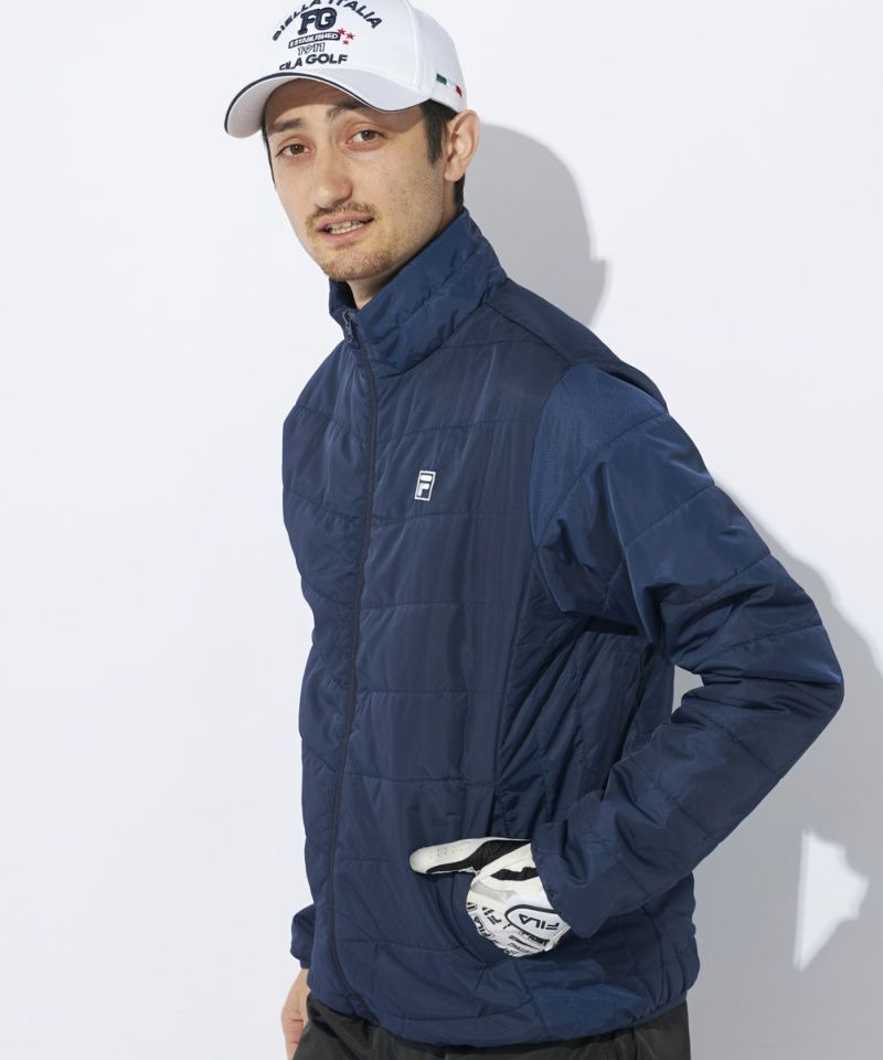 FILA GOLF メンズ ライトダウンブルゾン｜撥水加工 / 保温 | OCEANweb 