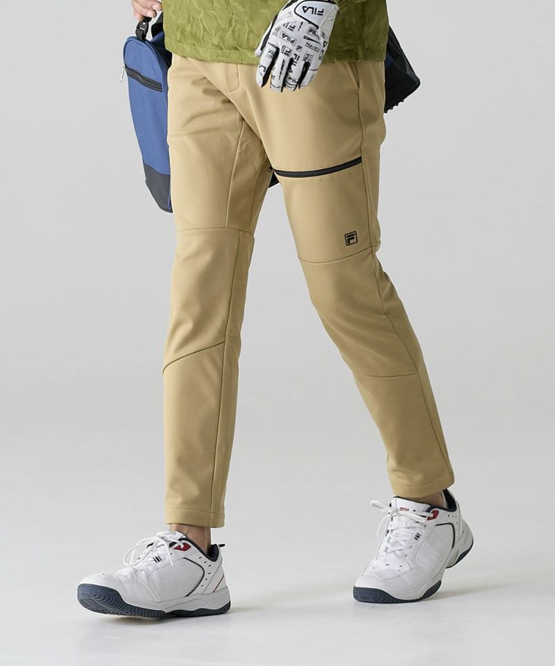 FILA GOLF メンズ ダンボールニットジョガーパンツ｜吸汗速乾
