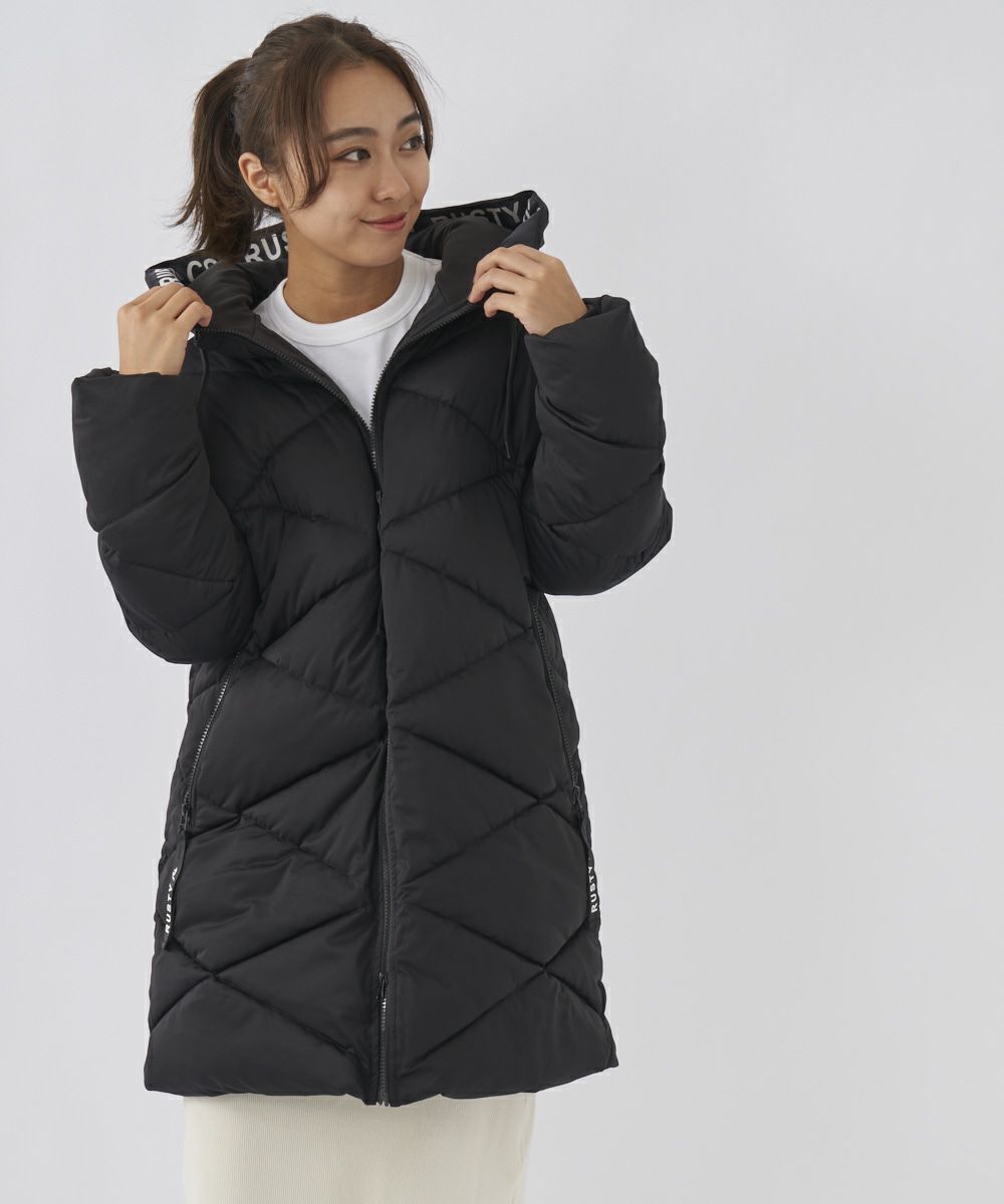 RUSTYレディース 機能中綿ロングジャケット | OCEANweb（オーシャン