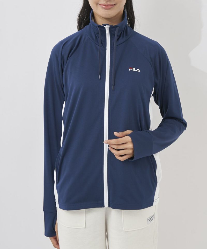 大きいサイズ】FILA レディース ラッシュガード 水陸両用 フルジップ ラッシュパーカー | OCEANweb（オーシャンウェブ）公式通販サイト