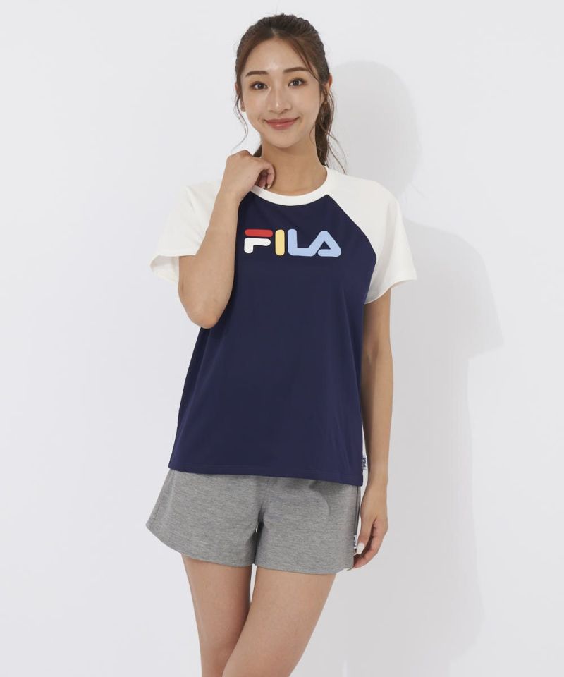 No.315 FILA 涼しげ可愛いRainbowなゲームシャツ♡XL♡新品 Ladies ゲームシャツ（襟なし） XLH255 | ルーセント(LUCENT)