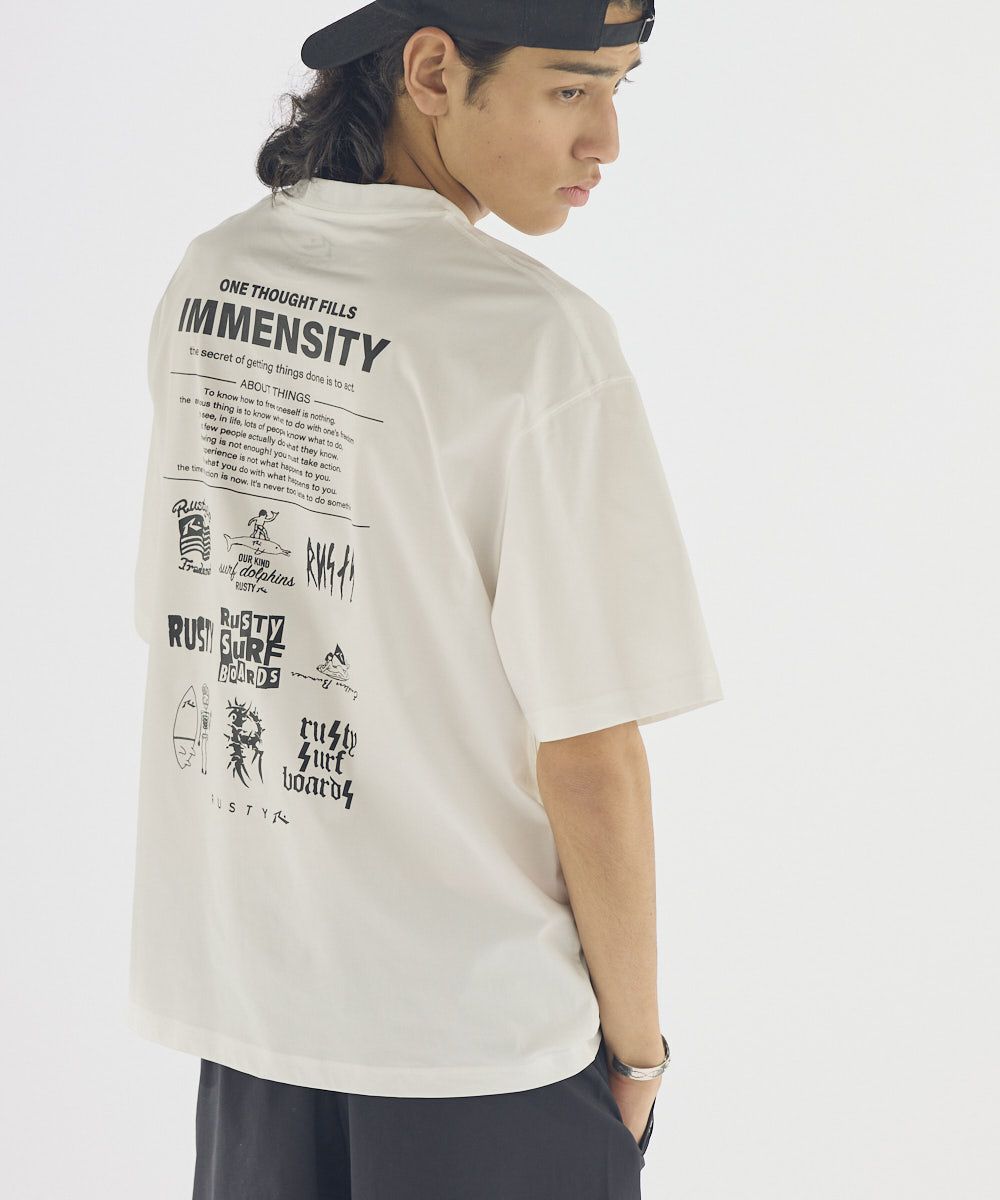 RUSTY メンズ 水陸両用ペアテックス 半袖Tシャツ | OCEANweb（オーシャンウェブ）公式通販サイト