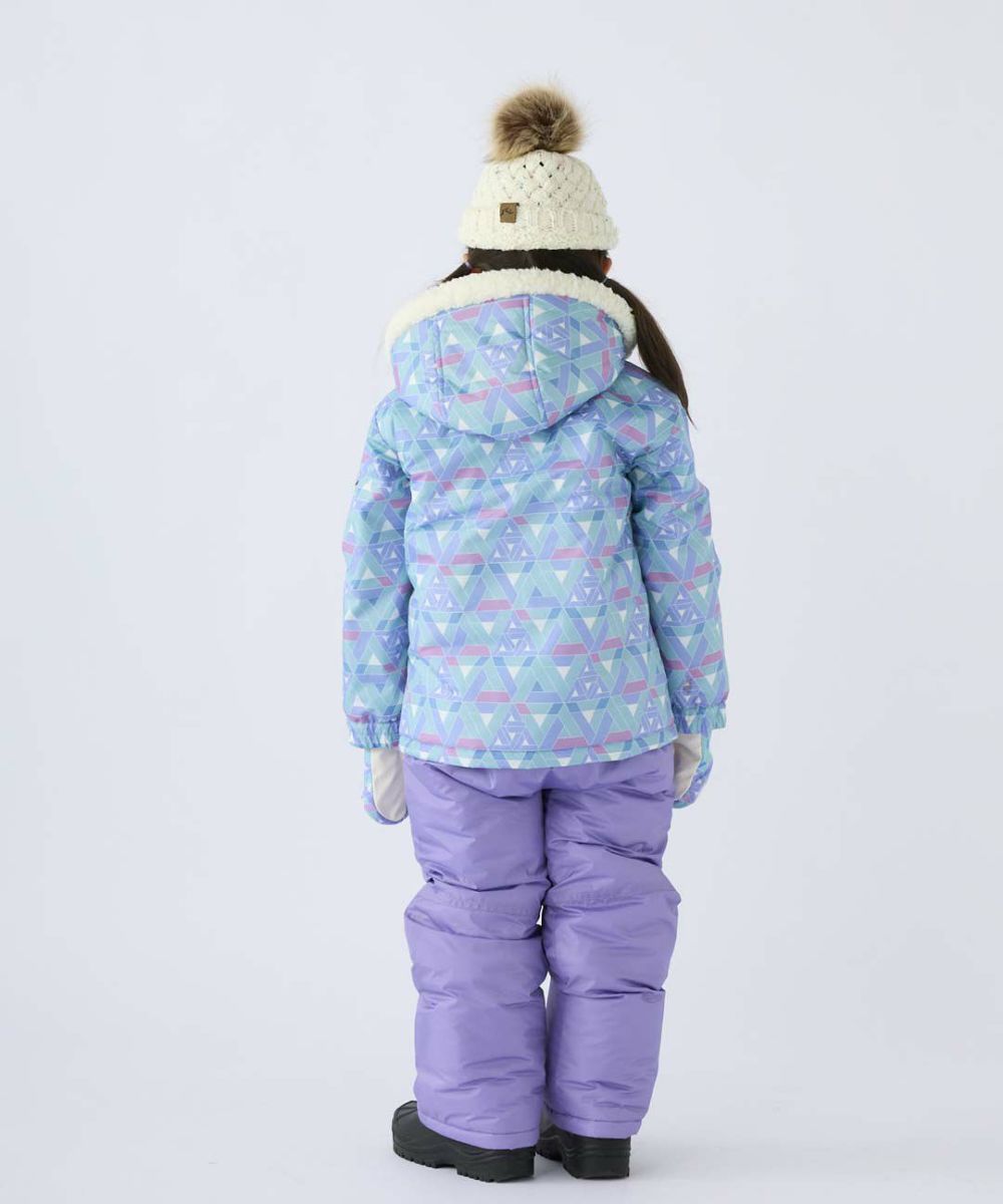 marie claire ENFANTSキッズ サイズ調整付き 幾何柄スキー