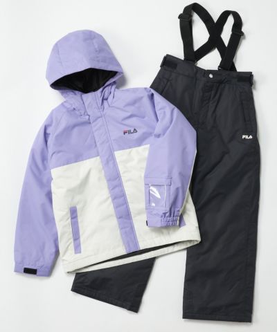 FILAキッズ バイカラースキー・スノーボードウェア上下セット