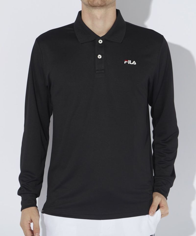FILA GOLFメンズ 長袖ポロシャツ｜UVカット/保温/蓄熱 | OCEANweb