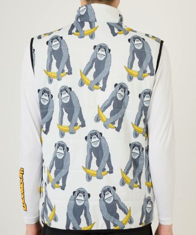 LOUDMOUTHメンズ 中綿ベスト チンパンジー | OCEANweb（オーシャン