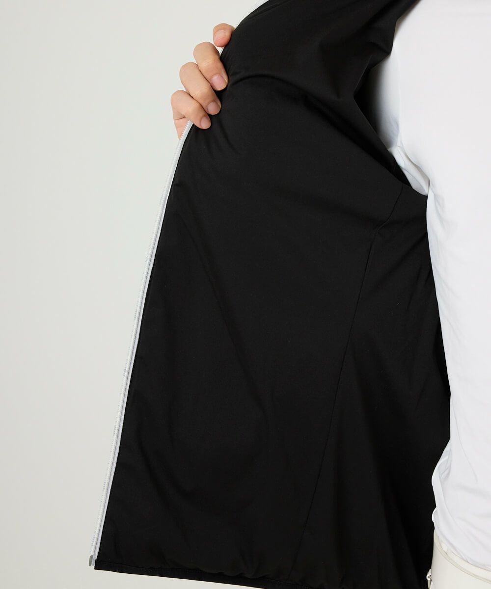 LOUDMOUTHメンズ 中綿ブルゾン マッツレッドカラーズ ブラック