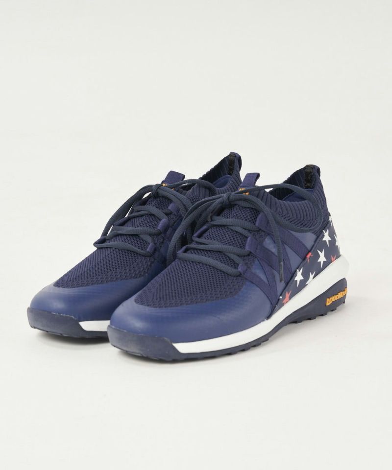 LOUDMOUTHレディース スパイクレスシューズ レッド (23.0㎝~24.5