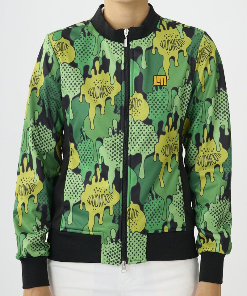 LOUDMOUTHメンズ ダンボールニットスウェット Comical Blot/コミカル