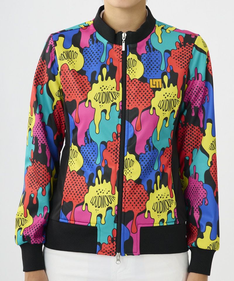 LOUDMOUTHメンズ ボンディングパンツ Comical Blot/コミカルブロット