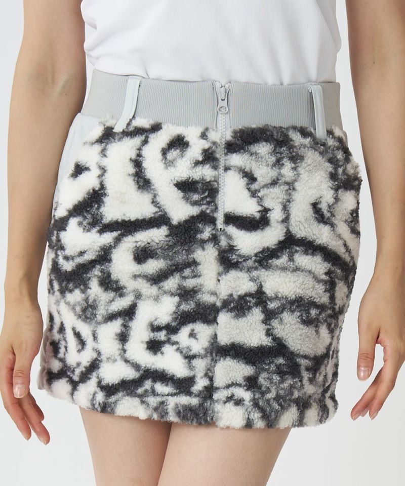 LOUDMOUTHレディース ボア×キルト中綿スカート ネイビー | OCEANweb