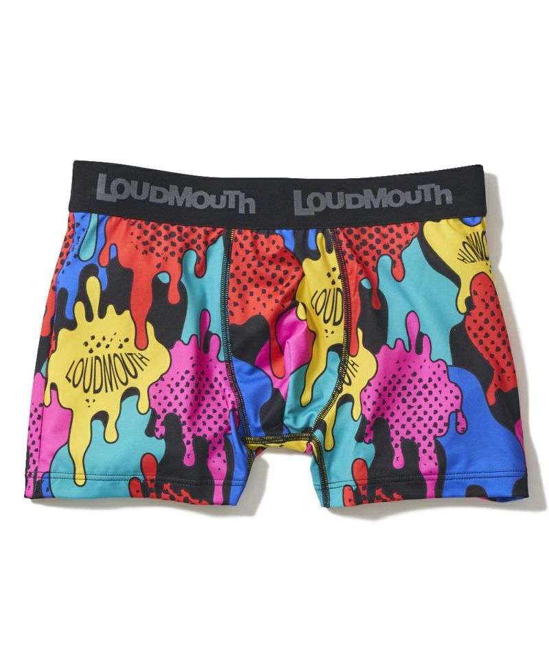 LOUDMOUTHメンズ ボンディングパンツ Comical Blot/コミカルブロット