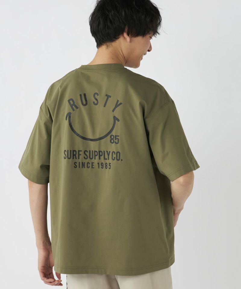 RUSTY ラスティ　スノボーウエア　上着　総柄　幾何学　多機能　ロゴ刺繍　男女 RUSTY ラスティ スノボーウエア 上着 総柄 幾何学 多機能 ロゴ