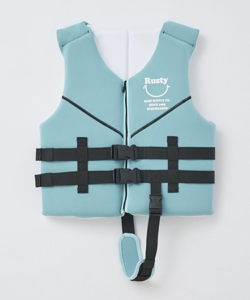 RUSTY ライフジャケットキッズLサイズ140センチ
