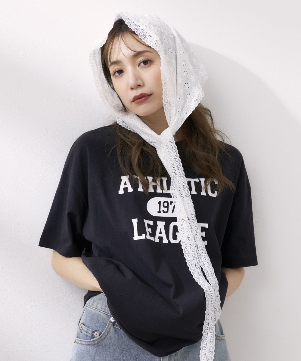 ocean pacificレディース カレッジロゴ 半袖Tシャツ | OCEANweb
