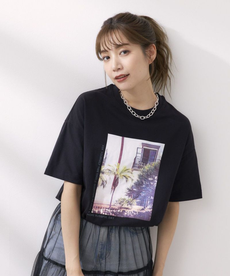 sudotablet hotel レディースTシャツ　半袖　夏服　バックプリント 2023夏服 Tシャツ レディース 半袖 春 カジュアル おしゃれ