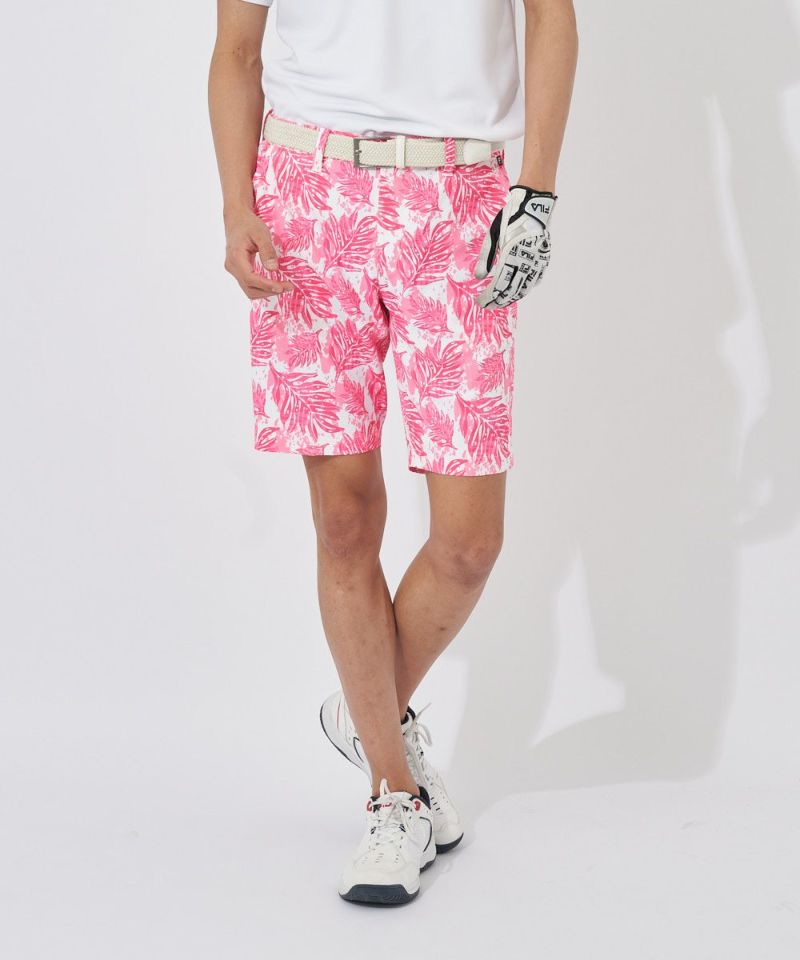 FILA GOLFメンズ ボタニカル柄ショートパンツ | OCEANweb（オーシャン