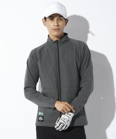 FILA GOLFメンズ 薄中綿ハーフZIPシャツ | OCEANweb（オーシャンウェブ