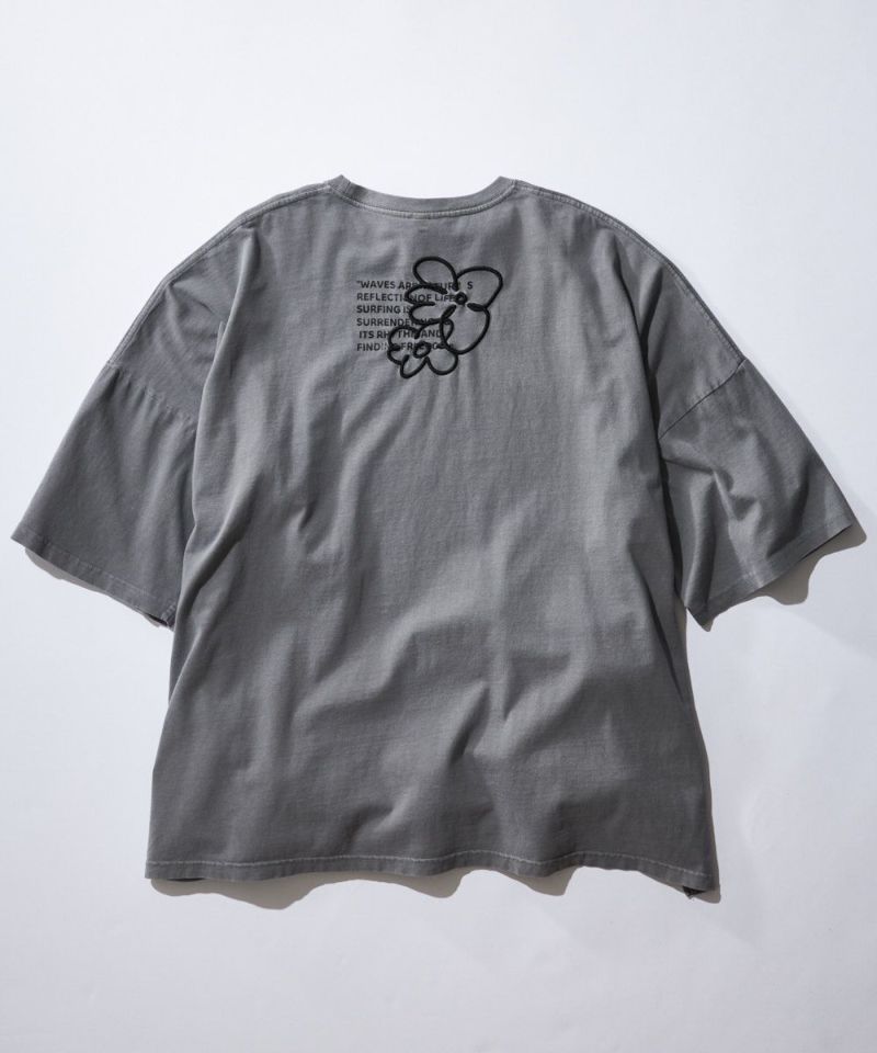 RUSTYレディース 製品染め オーバーサイズTシャツ | OCEANweb