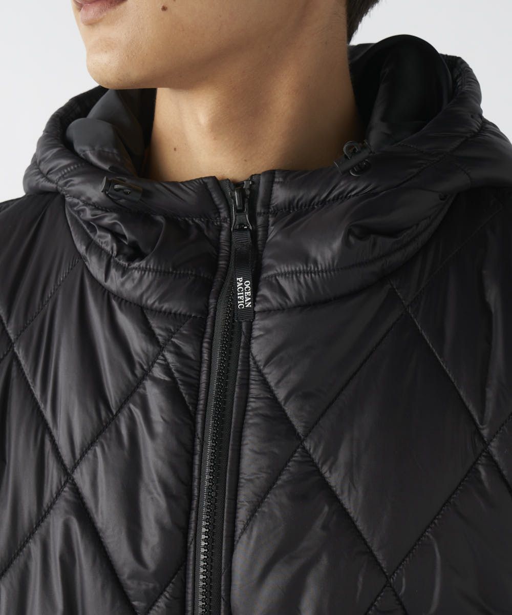 ocean pacificメンズ ボリューム中綿キルティングジャケット