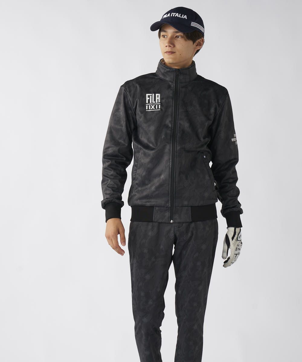 FILA GOLFメンズ カモ柄ボンディングブルゾン | OCEANweb（オーシャン