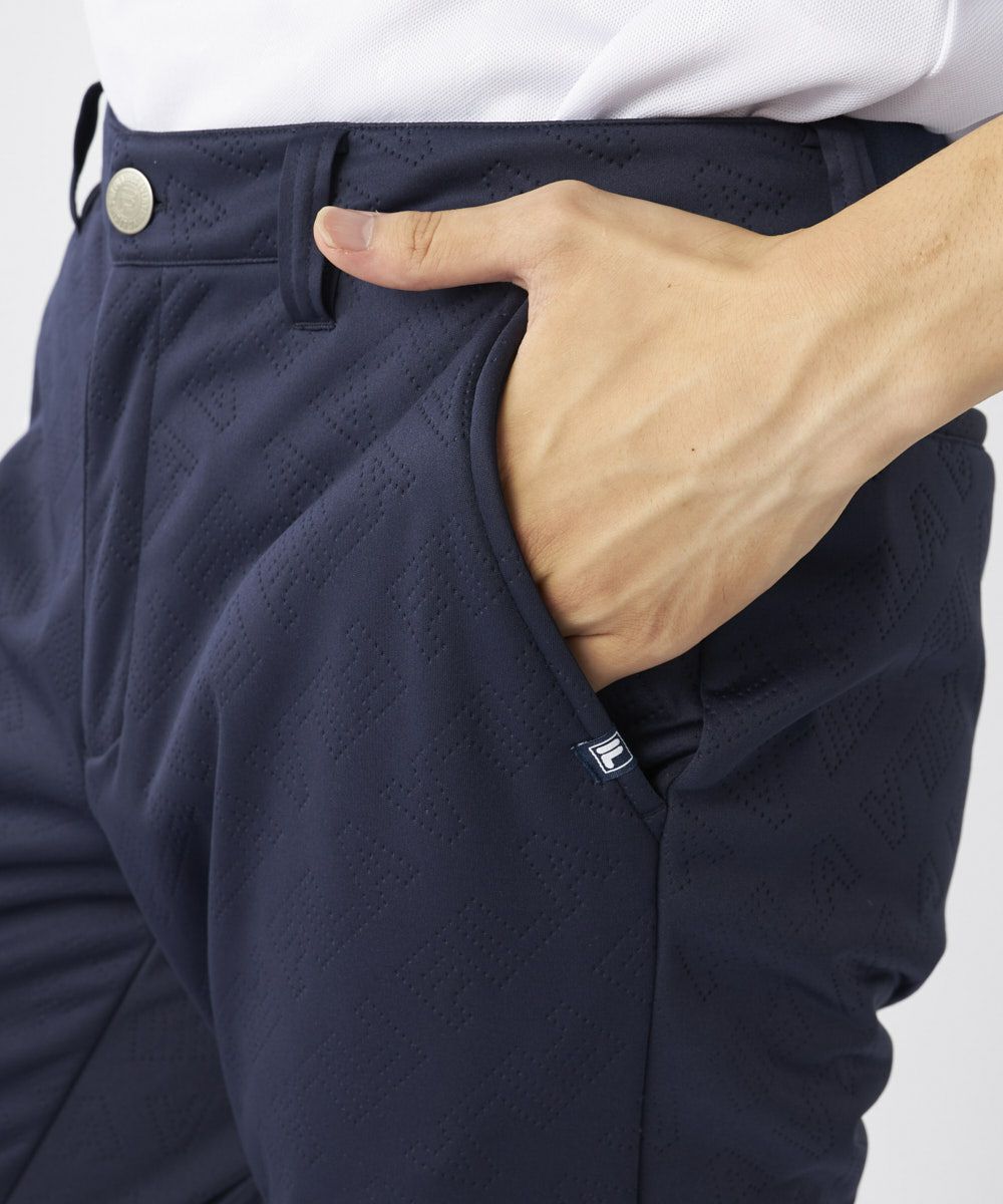 フィラ ゴルフ メンズ 高周波キルトボンディングパンツ 785304 FILA GOLFメンズ 高周波キルトボンディングパンツ | OCEANweb