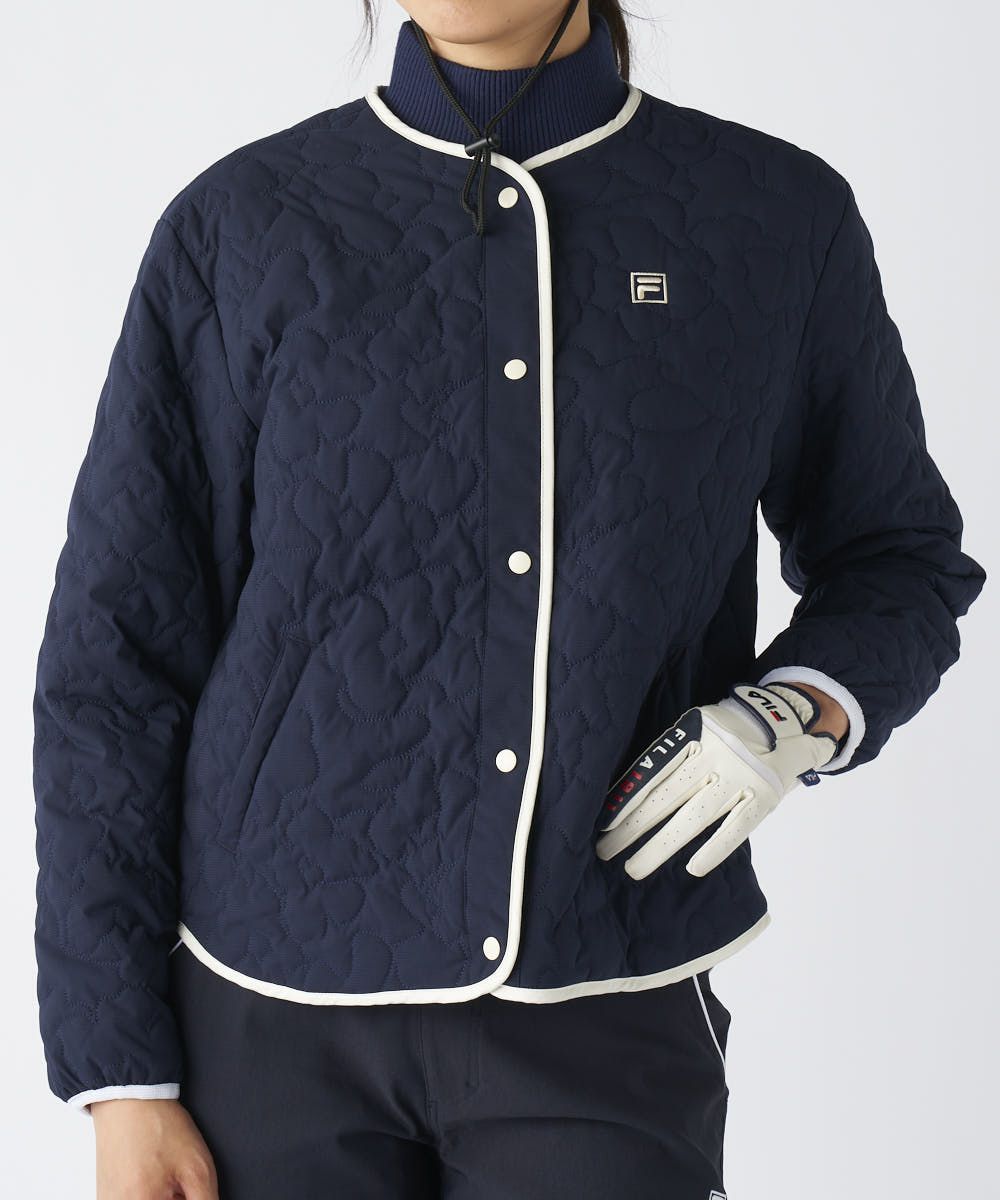 FILA GOLFレディース フラワーキルトジャケット | OCEANweb