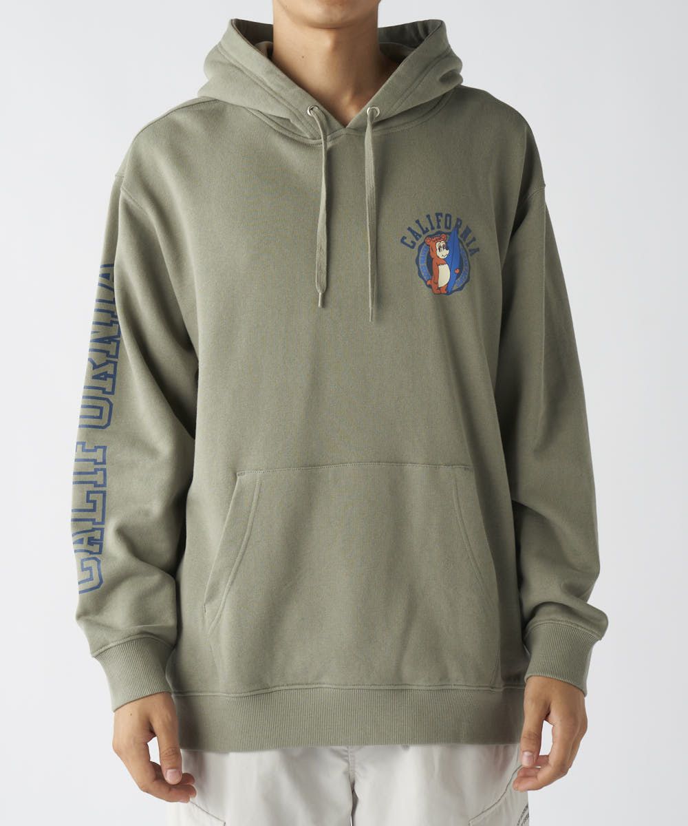 ocean pacific メンズ California Bear バックプリントプルオーバー